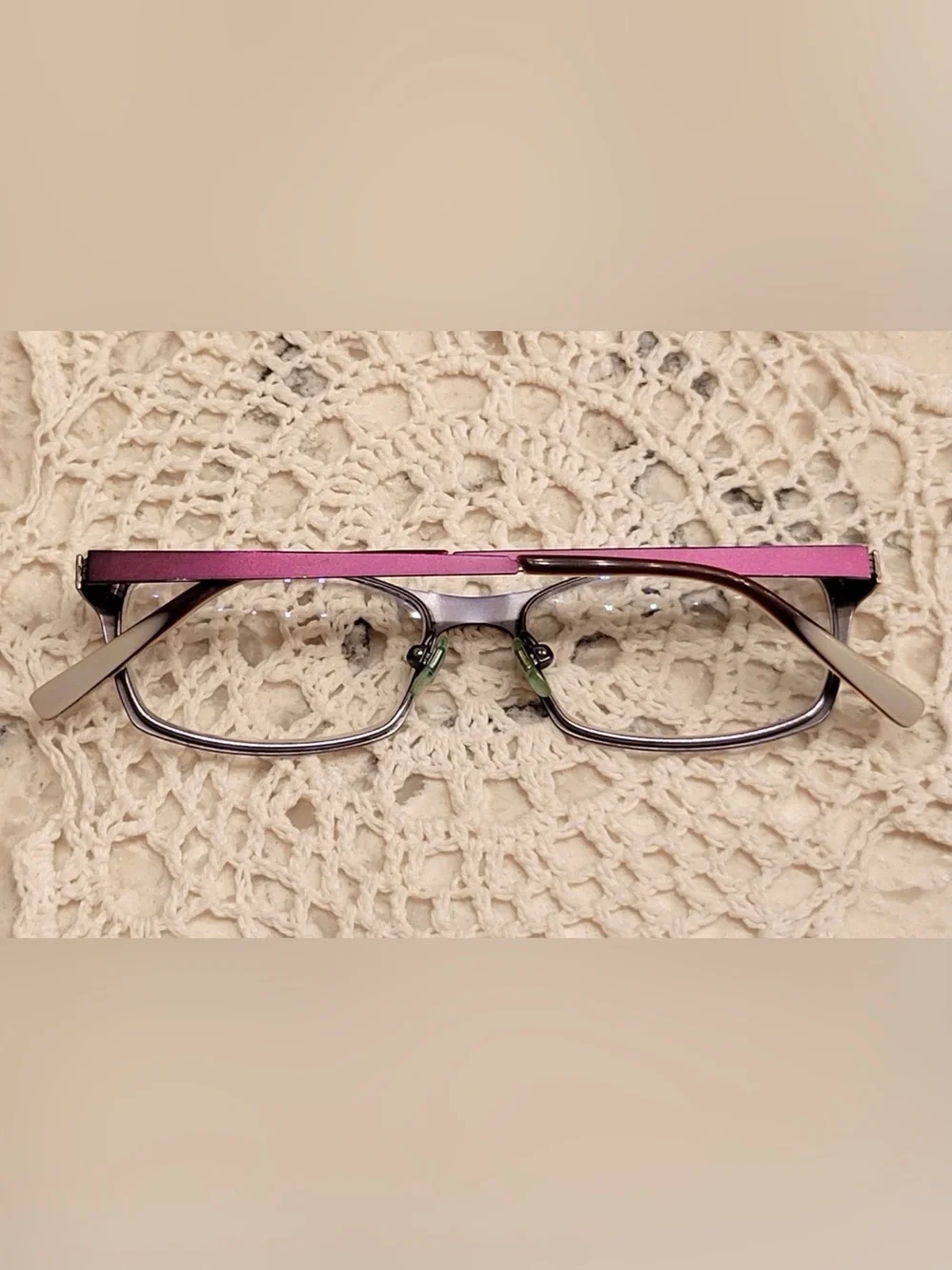 Prodesign Denmark Titanium Purple Eyeglasses Frames Women’s 1258  40-45-135